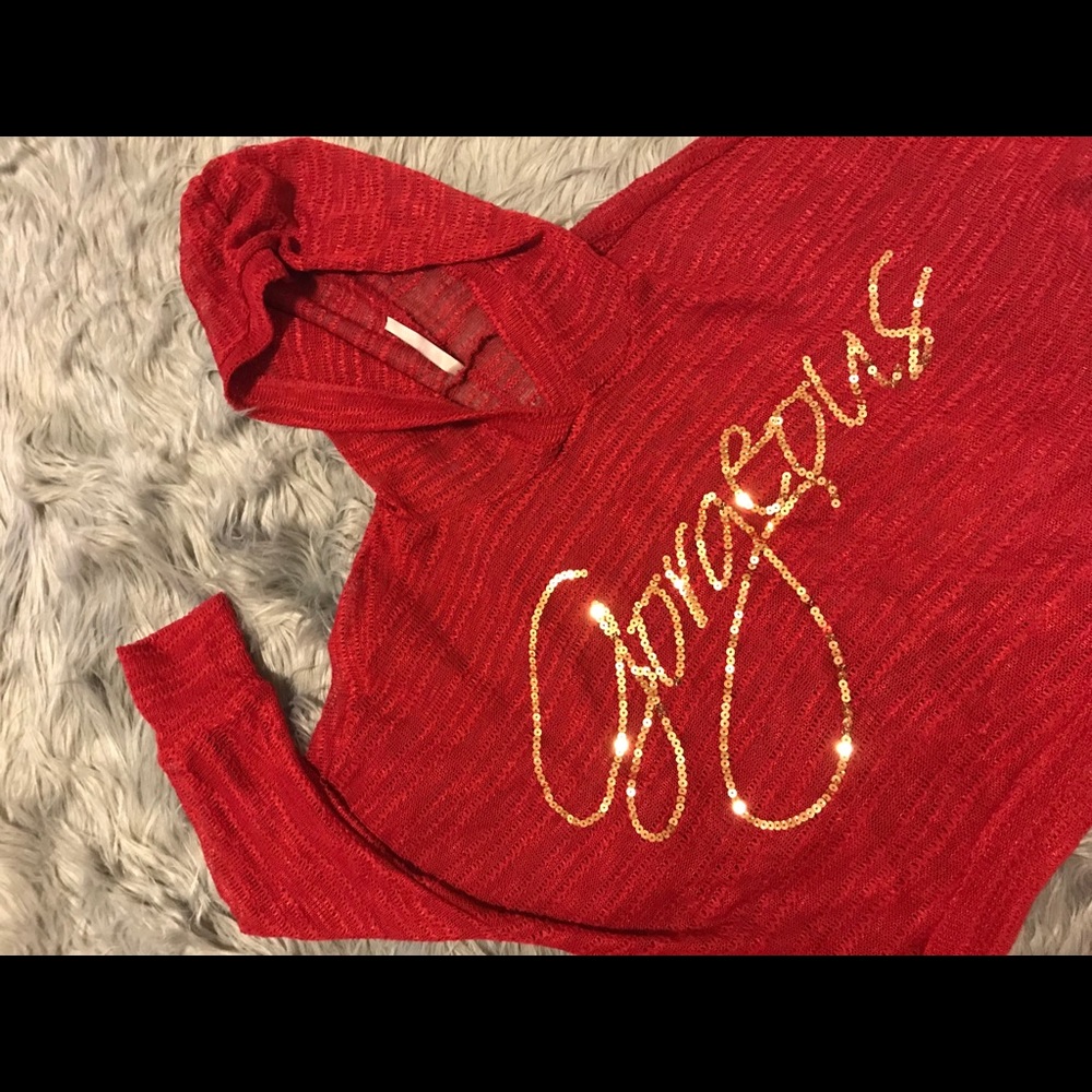 Cropped hoodie